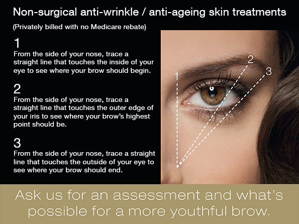 Non-surgical anti-wrinkle / anti-ageing skin treatment / Dermal Fillers